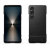 Official Sony Black Style Cover Kickstand Case - For Sony Xperia 1 VI 2