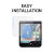 Olixar Front Screen Tempered Glass Screen Protector - For Samsung Galaxy Z Flip 6 4