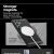Spigen Rugged Armor MagFit Matte Black Case with MagSafe - for Samsung Galaxy S25 Ultra 3