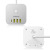 Baseus PowerCombo 7 In 1 Charging Adapter -  4 Plugs & 3 Plugs - 4000W 6
