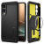 Spigen Black Tough Armor Kickstand Case - For Samsung Galaxy S25 Edge 2
