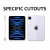 Olixar Ultra-Thin 100% Clear Case - For iPad Pro 11" 2025 3