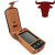 Piel Frama Luxury Leather Case - HTC P3600/Orange M700 (Black/Tan) 2
