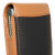 Piel Frama Luxury Leather Case - HTC P3600/Orange M700 (Black/Tan) 3