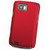 Samsung S5600 / Blade Rubberized Hard Back Cover - Red 3
