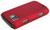 Samsung S5600 / Blade Rubberized Hard Back Cover - Red 5