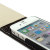 Alu-Leather Case voor iPhone 4S / 4 - Zwart 4
