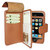 Piel Frama Leather Wallet Case for Apple iPhone 4 - Tan 2