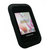 FlexiShield Skin For Samsung C3300 Libre - Solid Black 3