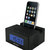 Exspect Compact Clock Radio for iPod and iPhone 3