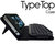 TypeTop Bluetooth Mini Keyboard Case for iPhone 4 - QWERTZ 2