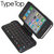 TypeTop Swivel Mini Bluetooth Keyboard for iPhone 4 2