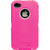 Coque iPhone 4 OtterBox Defender Serie Hybride - Rose et Blanche 4