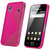 FlexiShield Wave Case For Samsung Galaxy Ace - Pink 2