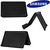Samsung Galaxy Tab 10.1 und 10.1N Tasche im Buchdesign in Schwarz 2