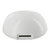 iPhone 4S / 4 Curved Dock - White 4