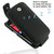 PDair Leather Flip Case - BlackBerry Curve 9360 3