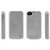 Funda iPhone 4S / 4 Zenus Masstige Mono Check Folder - Plateado 2