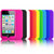 Pack 10 fundas de silicona para iPhone 4S / 4 2