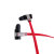 Novero Rockaway Stereo Bluetooth Headset - Black/Red 9