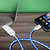 Dexim Visible Blue Cable For Micro USB Devices 2