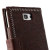 Housse Samsung Galaxy Note Zenus Prestige Italian Carved - Chocolat noir 6