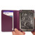 Housse Kindle Touch Leather Style and Light - Violet 4