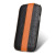 Melkco Leather Flip Case for Samsung Galaxy S3 - Orange / Black 4