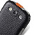 Melkco Leather Flip Case for Samsung Galaxy S3 - Orange / Black 6