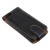 Housse effet cuir iPhone 5S / 5 Flip - Noire 2