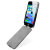 Slimline Carbon Fibre Style iPhone 5S / 5 Flip Case - Black 7