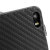 Slimline Carbon Fibre Style iPhone 5S / 5 Flip Case - Black 11