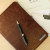 Zenus Samsung Galaxy Note 10.1 Masstige Lettering Folder Case - Brown 2
