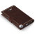 Housse Samsung Galaxy Note 2 Zenus Italian Carved Diary - Marron 5
