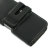 Funda iPhone 5S / 5 PDair estilo cartera apertura Horizontal  - Negra 4