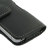 Funda iPhone 5S / 5 PDair estilo cartera apertura Horizontal  - Negra 5