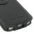 PDair Leren Case voor iPhone 5S / 5 Flip Type met Clip - Zwart 3
