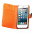 Spigen SGP Illuzion Wallet Case for iPhone 5S / 5 - Black/Orange 2
