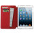 Zenus Masstige Color Point Folio iPad Mini 3 / 2 / 1 Case - Beige/Red 6