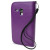 Leather Style Wallet Case for Samsung Galaxy S3 Mini - Purple 8