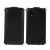 Leather Flip Case for Google Nexus 4 -  Black 5