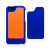 Coque iPhone 5S / 5 Trident Apollo 2 en 1 – Bleue / Orange 4