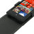 PDair Leather Flip Case voor HTC 8X - Zwart 2