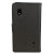 Housse Google Nexus 4 Portefeuille Style cuir - Noire 4