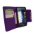 Leather Style Wallet Case for BlackBerry Z10 - Purple 4