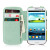 Zenus Prestige Leather Samsung Galaxy S3 Eel Diary Series Case - Green 5