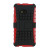 ArmourDillo Hybrid Protective Case for HTC One - Red 4