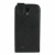 Leather Style Flip Case for Samsung Galaxy S4 -  Black 3
