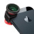 olloclip iPhone 5S / 5 Fisheye, Wide-angle, Macro Lens Kit - Red 2