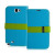Samsung Galaxy Note 2 Wallet Stand Case - Blue / Green 4